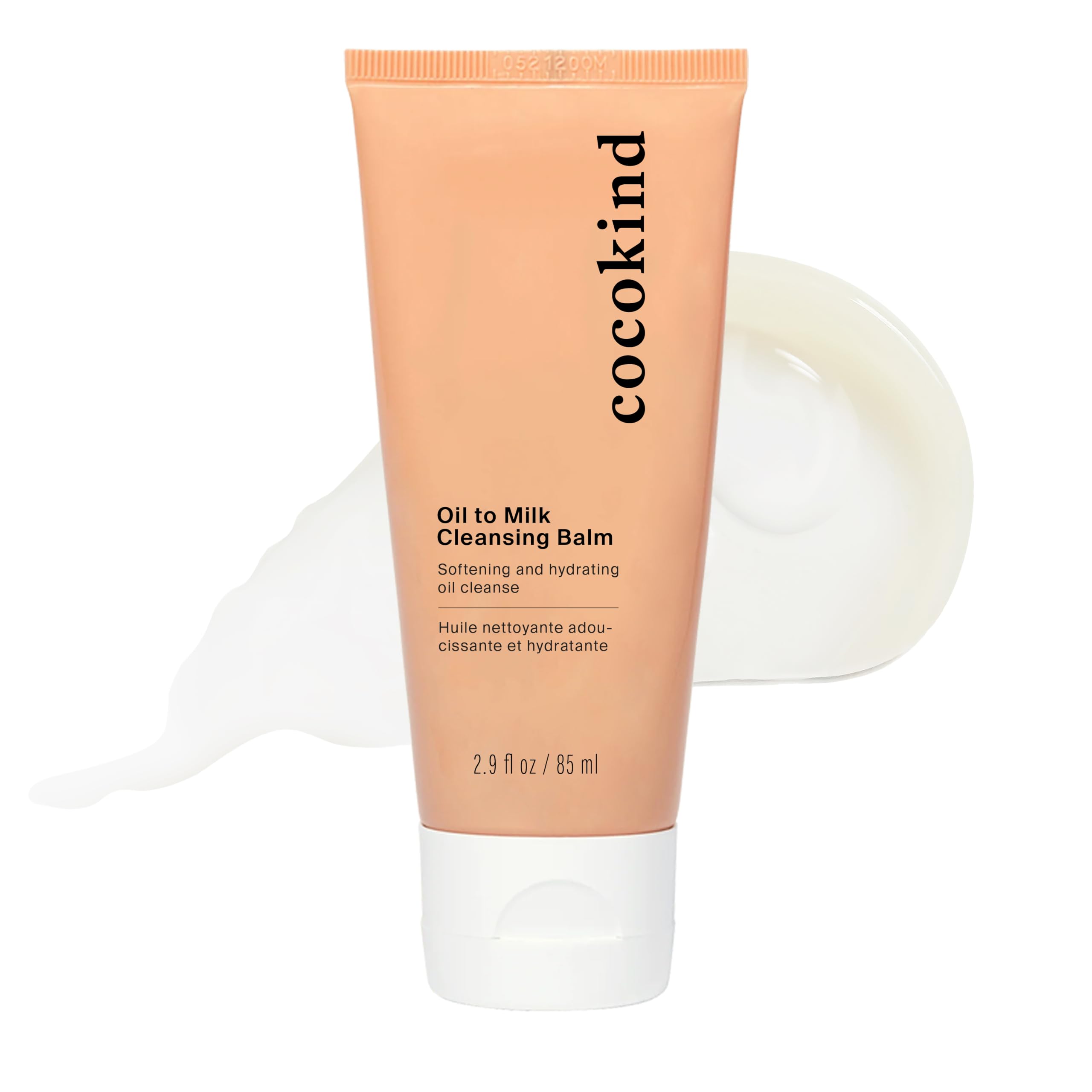 Cocokind Oil to Milk Cleansing Balm Face Wash, 2.9 Fl Oz - Product Imagery