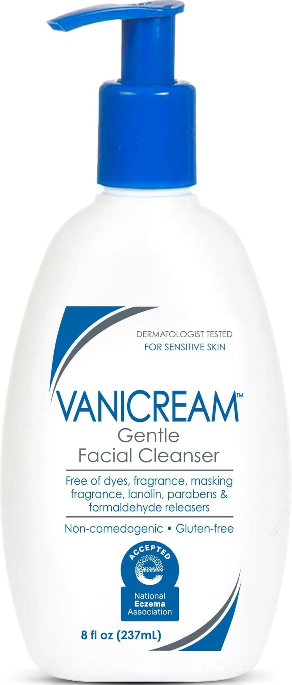 Vanicream Gentle Facial Cleaner, pH - Balanced Face Wash & 8 Fl Oz - Vanicream Official Product View 2