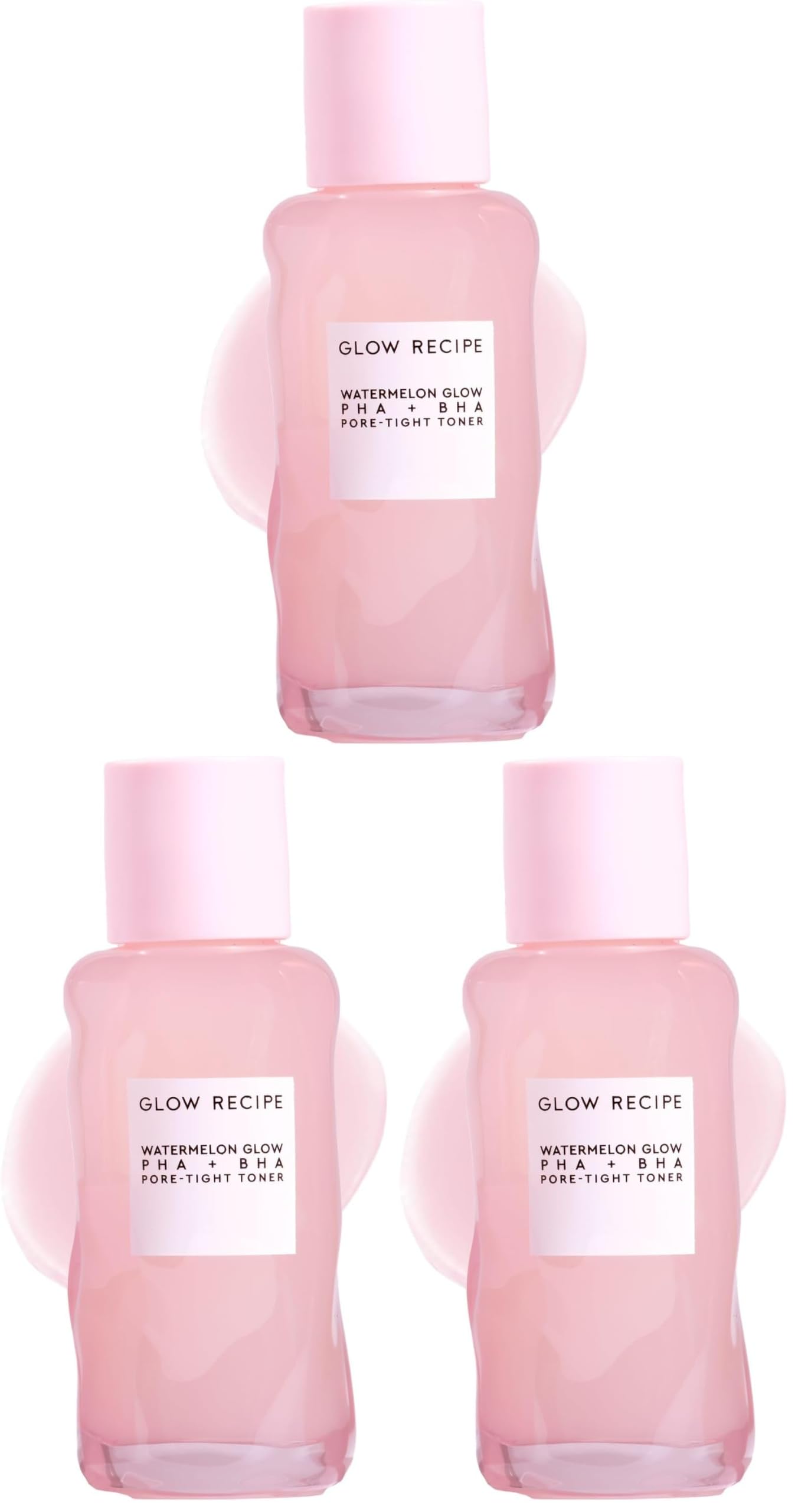 Glow Recipe PHA + BHA Face Toner, Korean Exfoliating Toner for - Product Imagery