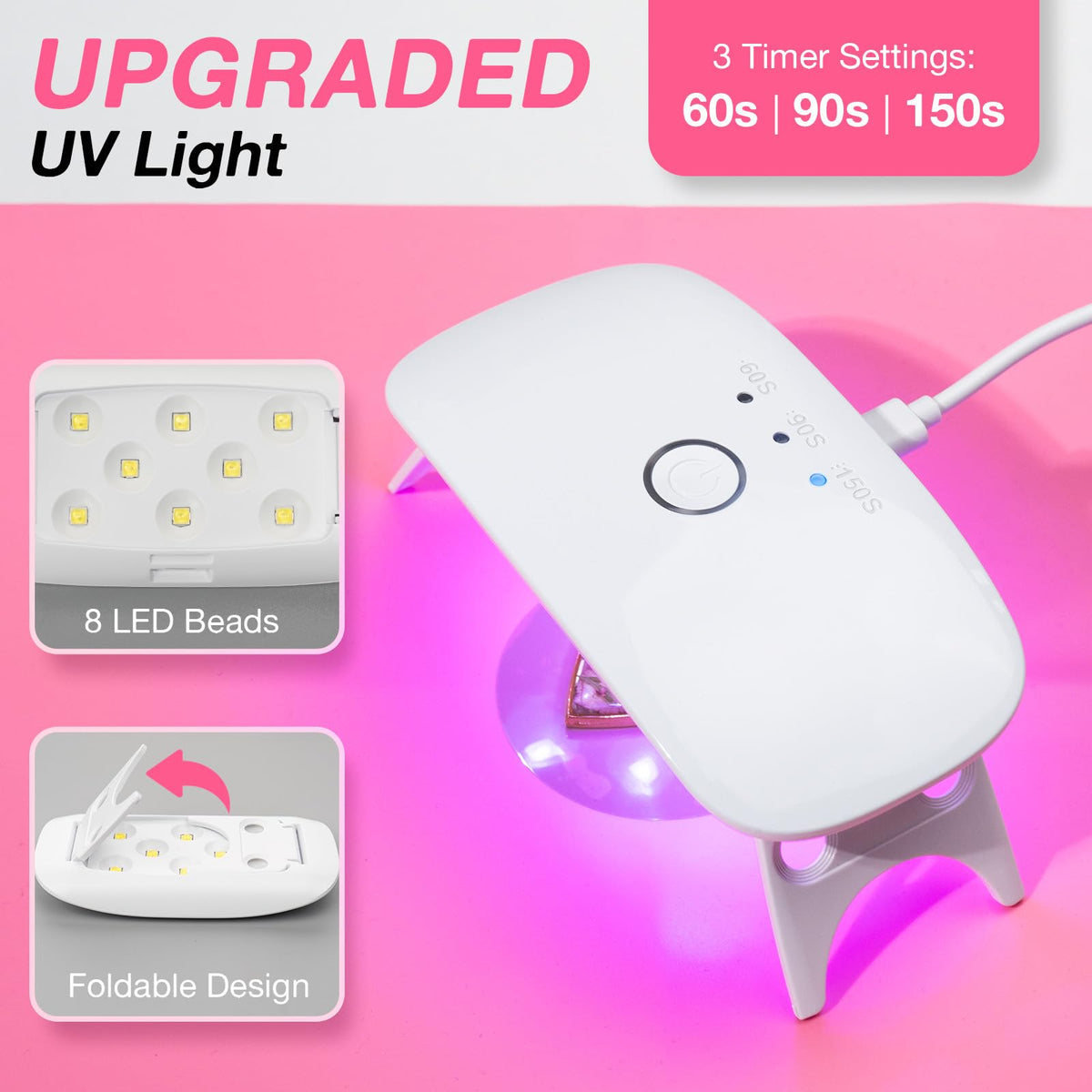 300g UV Resin Kit with Light and Molds Upgraded Crystal - YIEHO Official Imagery - 5