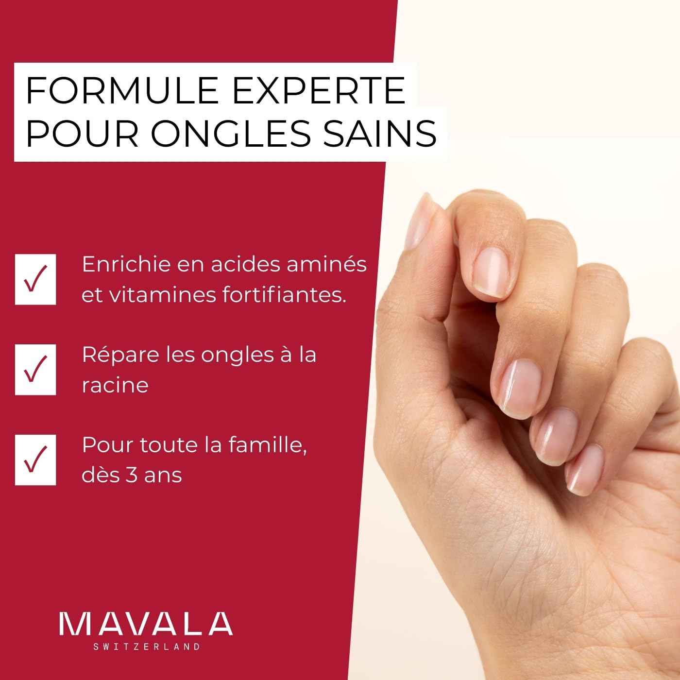 Mavala Nail Care Nailactan Nutritive, Nail Cream In Jar, Supports Damaged Nails, Nourishing, Moisturizing Nail Care Cuticle Cream, Promotes Nail Growth, 0.5 Ounce Jar