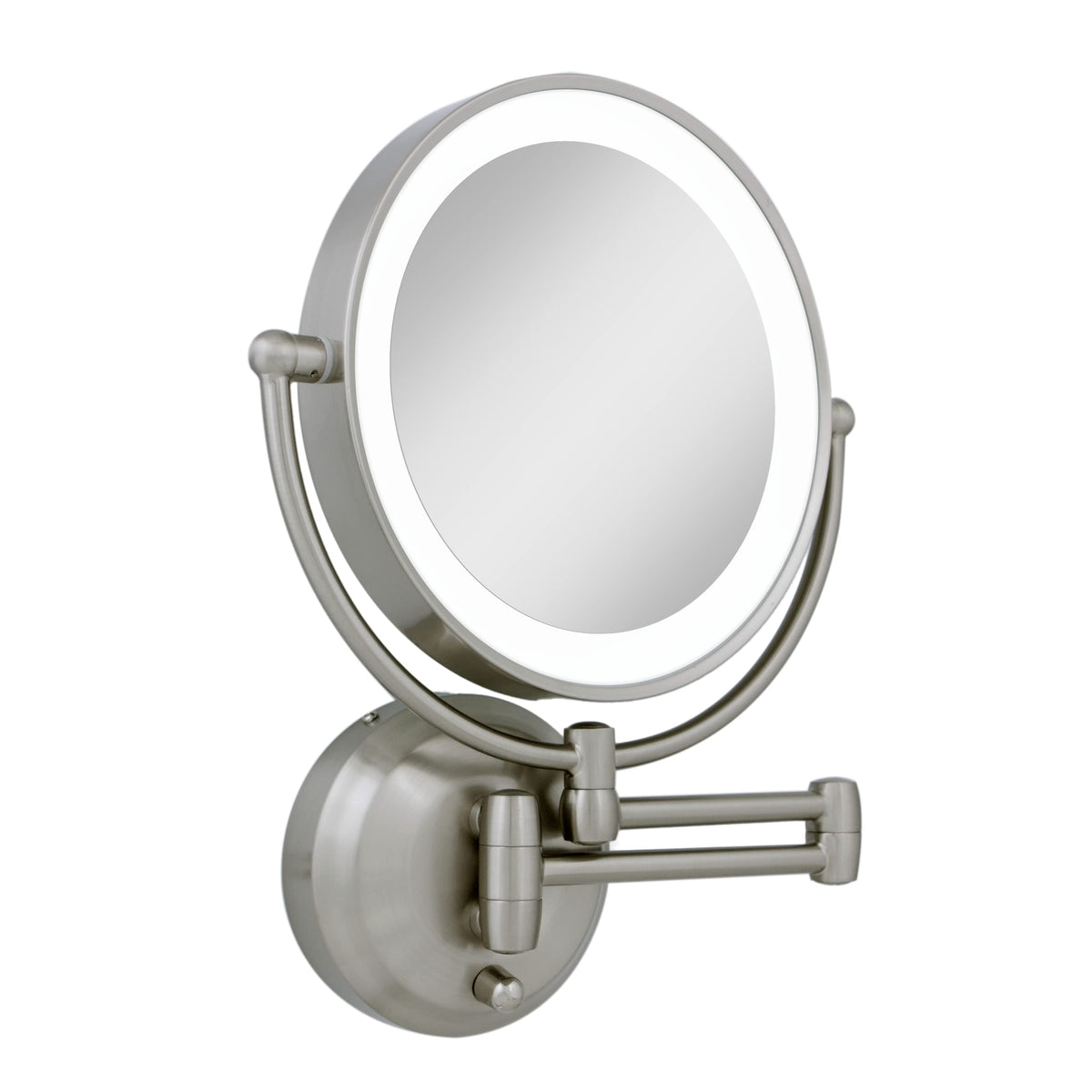 Zadro 11 LED Wall Mounted Makeup Mirror 5X 1X Shaving Mirror - Zadro Official Imagery - 6