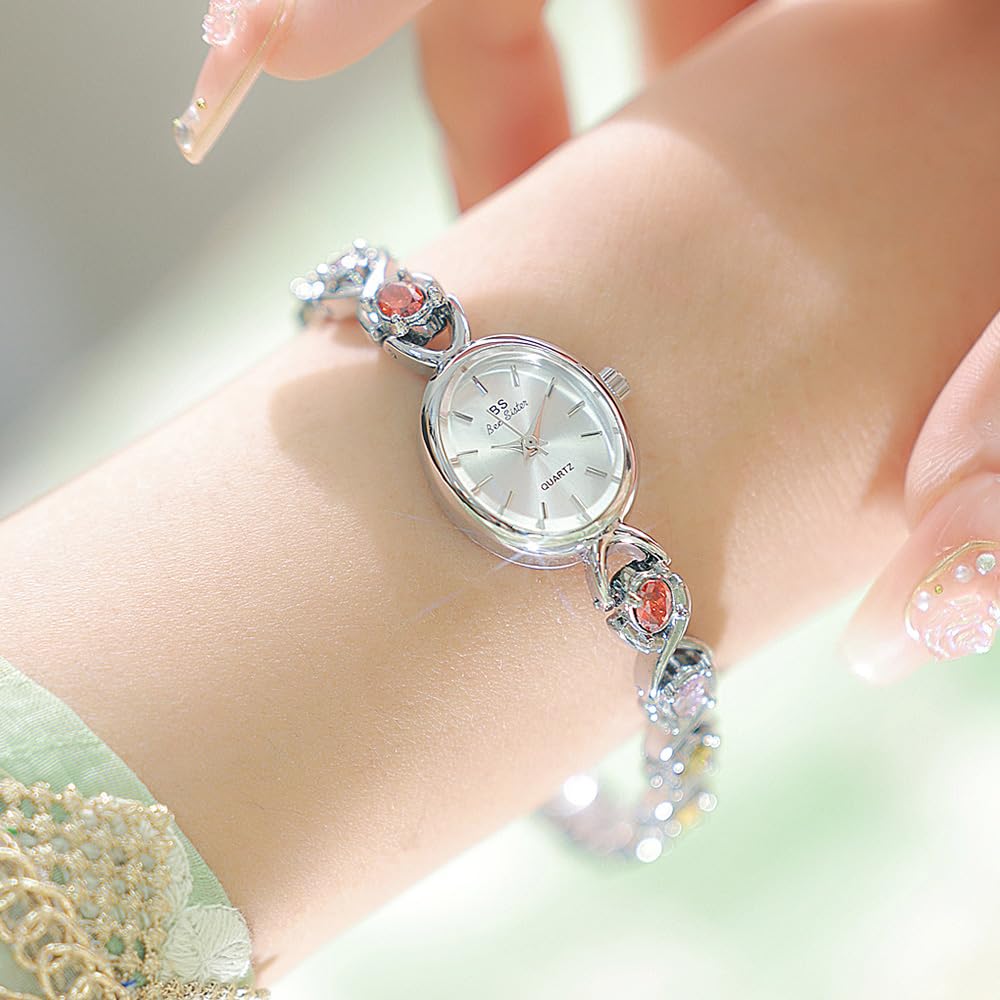 MASTOP Luxury Vintage Gold Watches for Women with Jade - MASTOP Official Imagery - 6