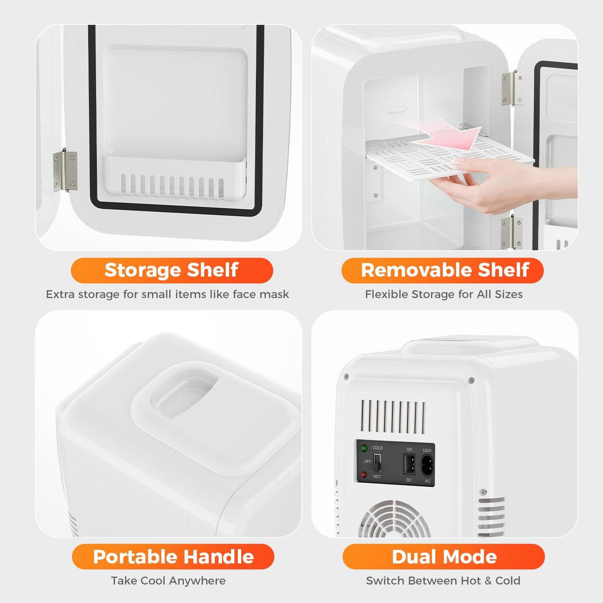 Mini Fridge for Bedroom - OSTBA Official Imagery - 5