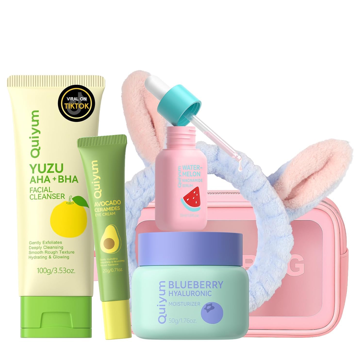 Fruit Skin Care Set, Birthday Christmas Beauty Gift, Skincare Kit - Product Imagery