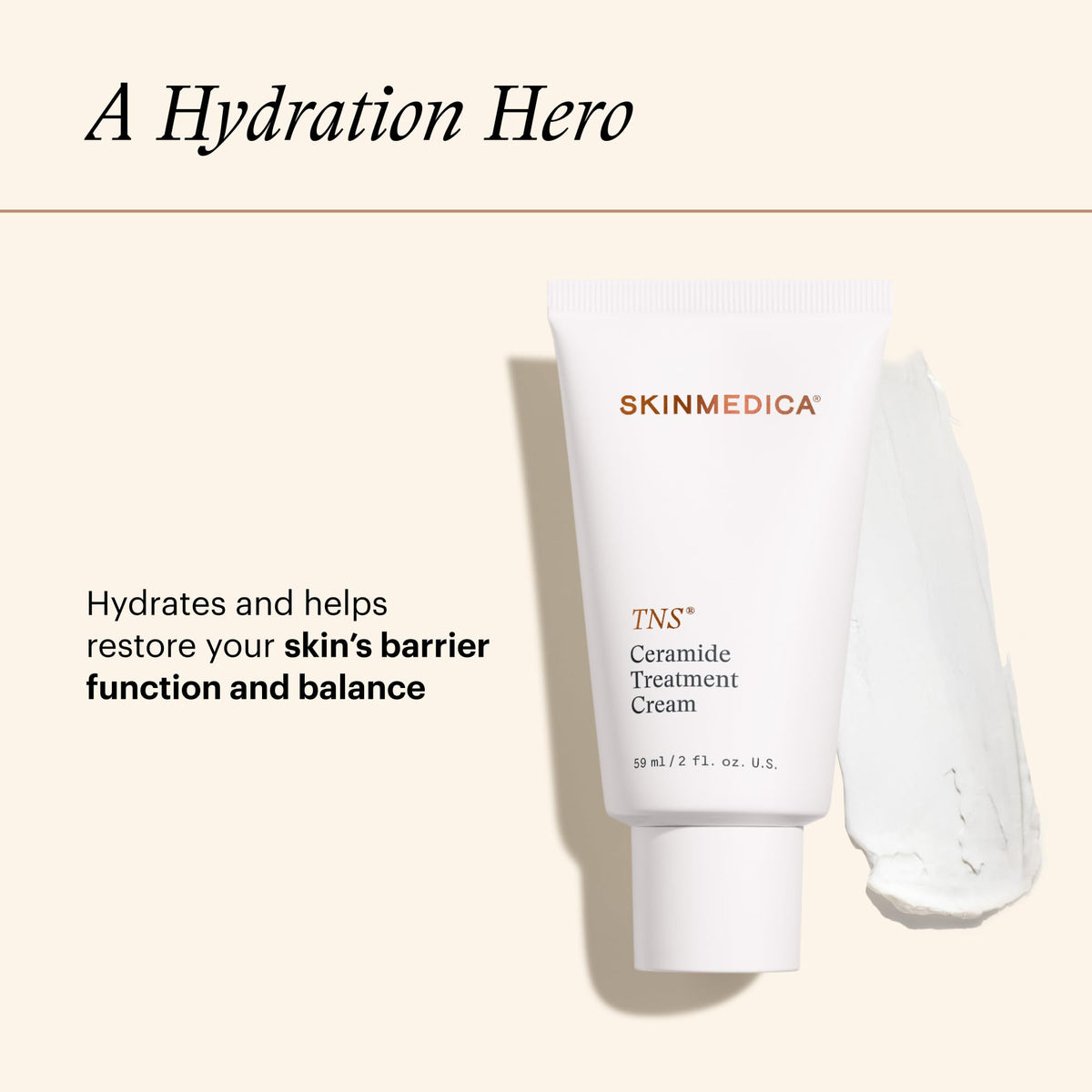 SkinMedica TNS Ceramide Treatment Facial Cream - Premium Selection Official Imagery - 4