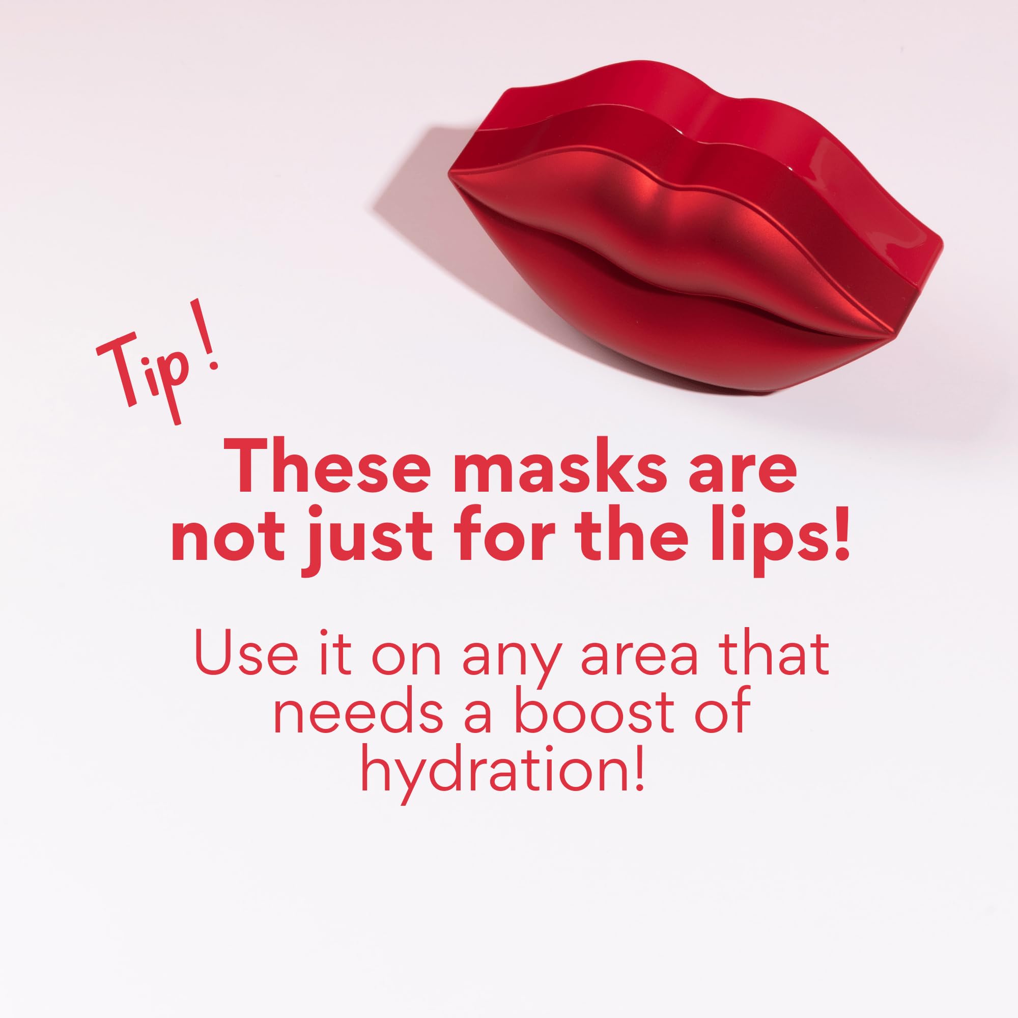 KOCOSTAR Rose Collagen Hydrogel Lip Mask with Niacinamide - KOCOSTAR Official Product Imagery - 8