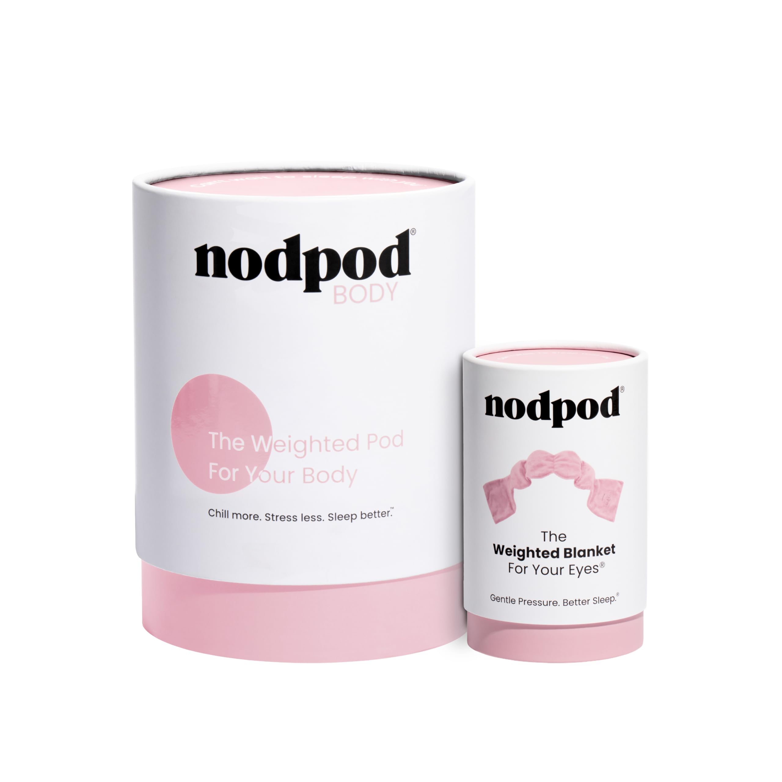 nodpod Gentle Pressure Weighted Sleep Mask & Compact Blanket Bundle - nodpod Official Product View 1