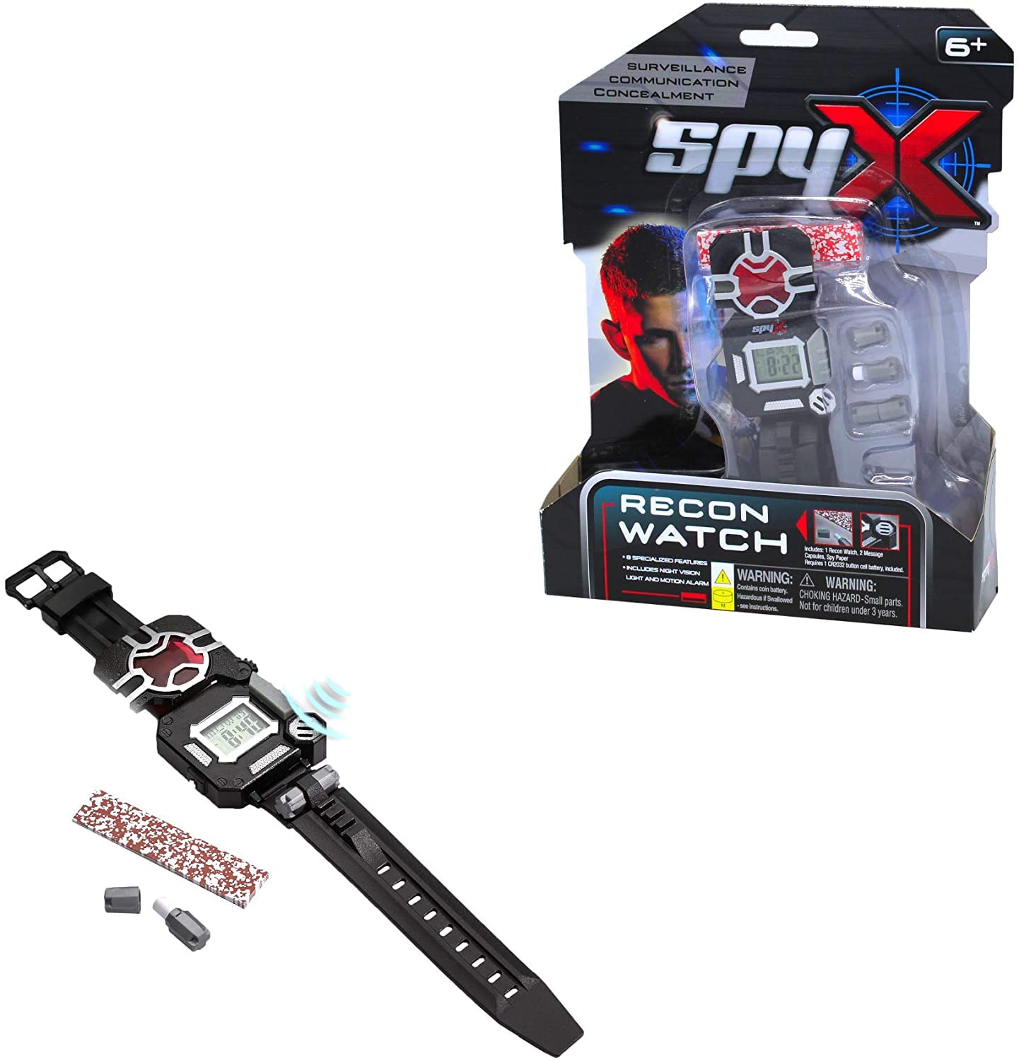 SpyX / Micro Gear Set - 4 Real Spy Toys Kit + Adjustable Belt for by SpyX - Angle View 8