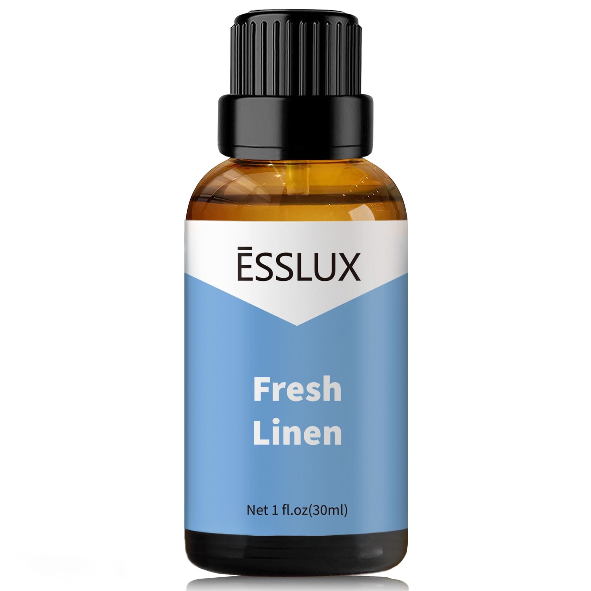 Fresh Linen Fragrance Oil - ESSLUX Aromatherapy Essential Clean - Product Imagery
