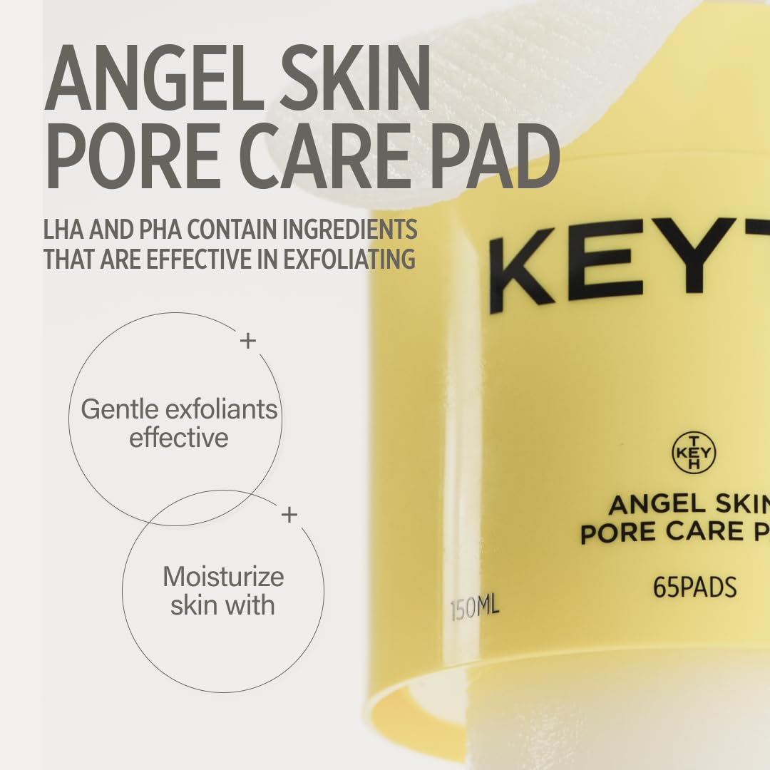KEYTH Angel Skin Pore Care PAD Refine Pores Control Sebum - KEYTH Official Imagery - 4