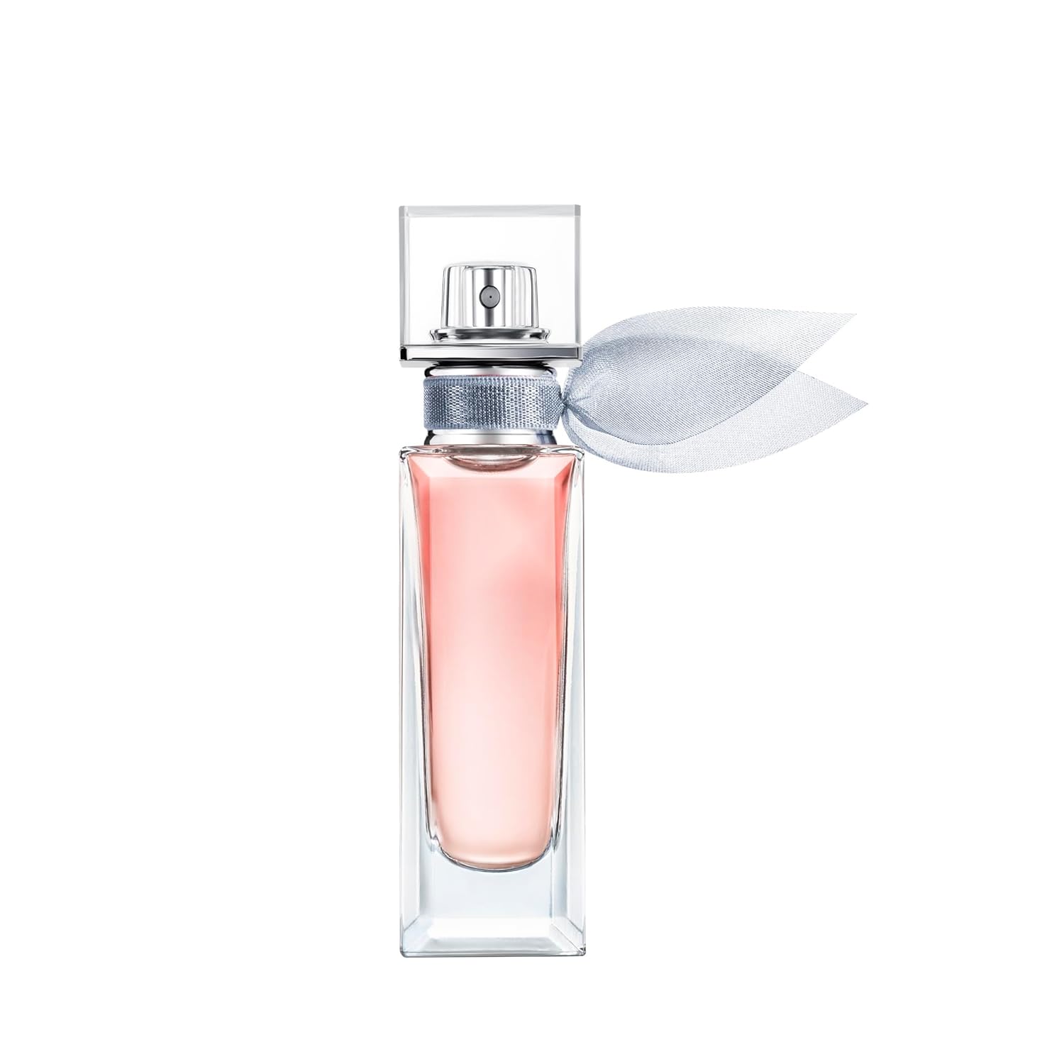 Lancôme La Vie Est Belle Eau de Parfum bottle with iris and patchouli notes, showcasing the elegant fragrance design.