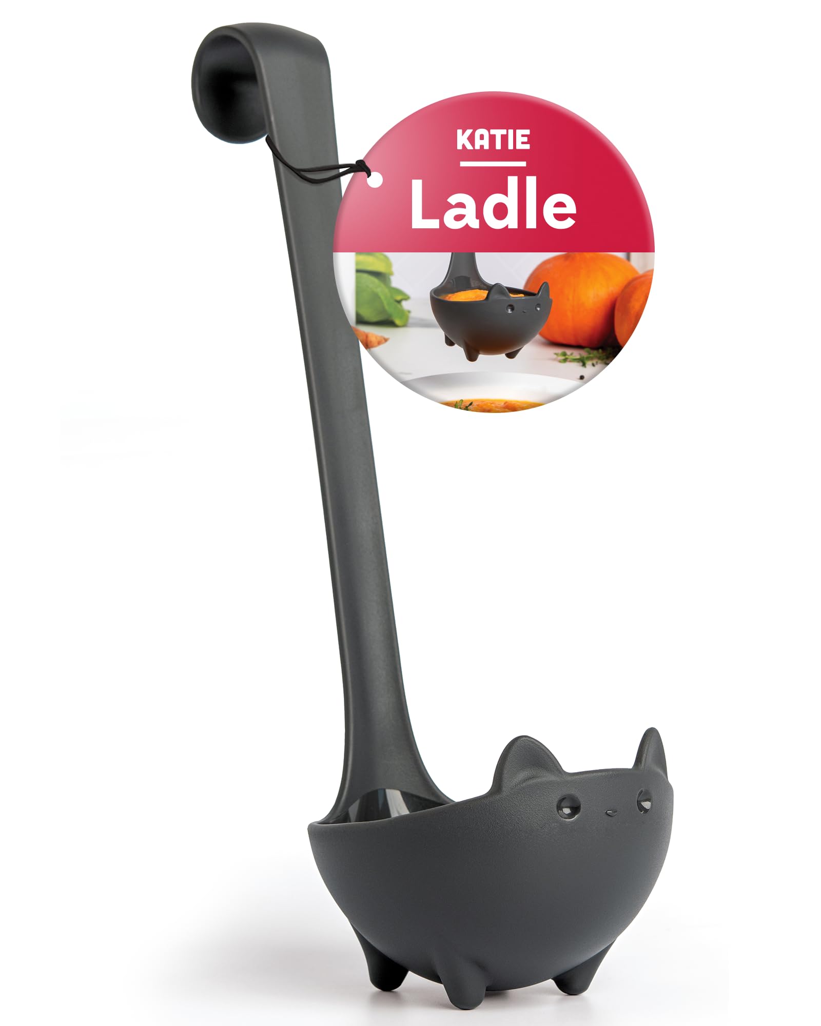 OTOTO The Original Nessie Ladle - Soup Ladle, Cute Gifts, Funny Kitche - View 9