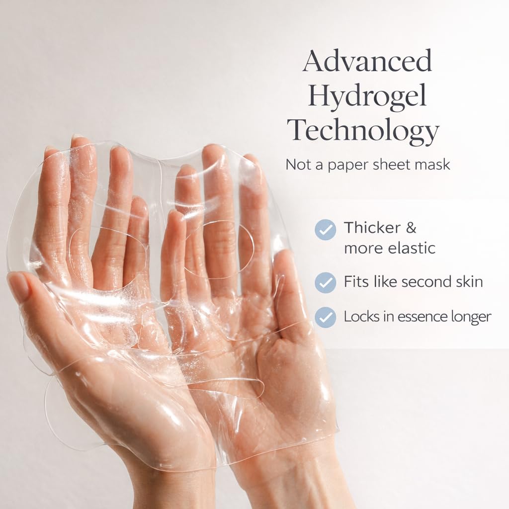 Hydrogel Sheet Mask with Exosome Complex Intensive Hydration - DOJAGI Official Imagery - 7