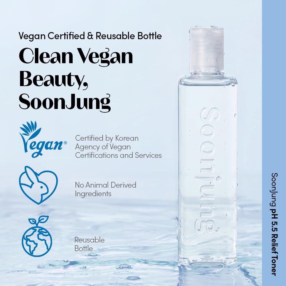 ETUDE SoonJung Korean Toner and Face Emulsion Skin Care Set - ETUDE