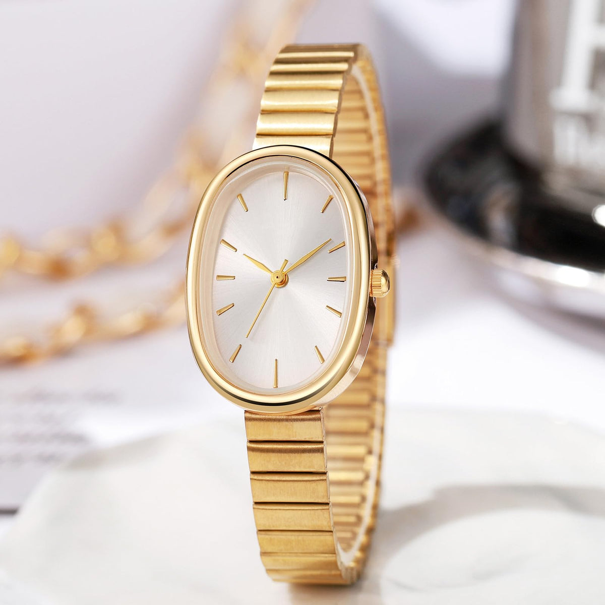 BESTKANG Oval Ultrathin Waterproof Ladies Wrist Watch for - BESTKANG Official Imagery - 5
