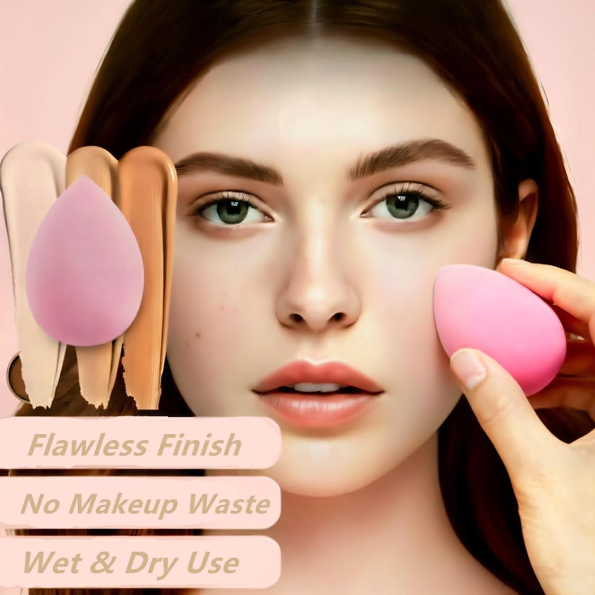 Pink Makeup Brush Set Professional Makeup Kit Multi - Xincusdiva Official Imagery - 4