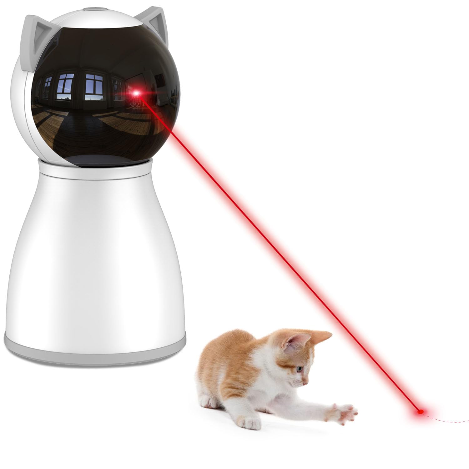YVE LIFE Interactive Cat Toys Laser for Indoor Cats,Automatic - Product Imagery