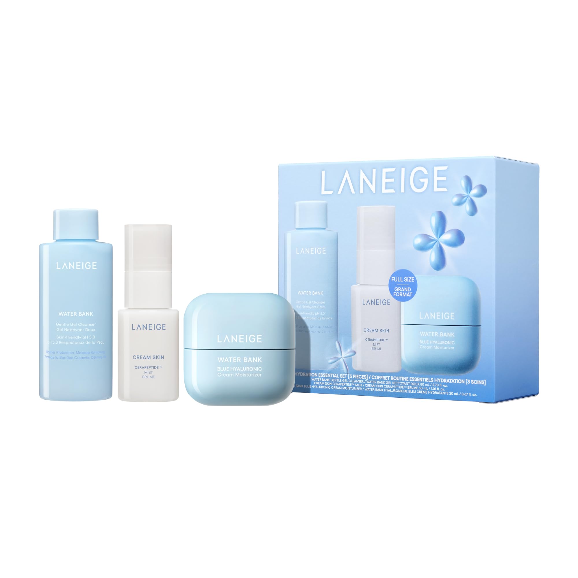 LANEIGE Water Bank Blue Hyaluronic Cream Moisturizer: Hydrating - Generic