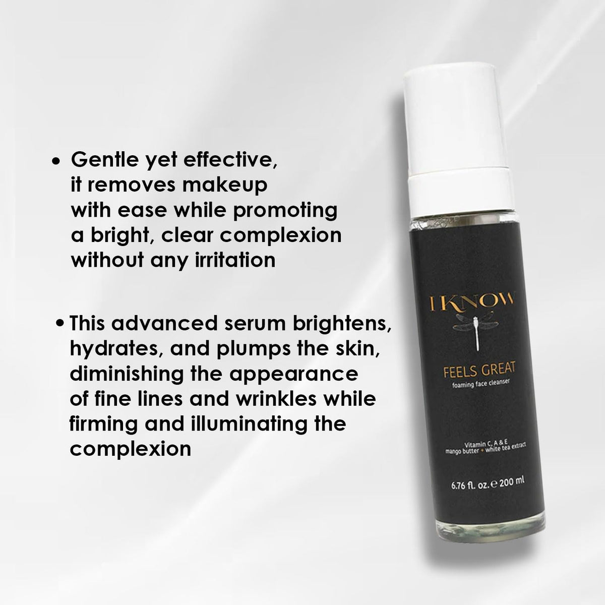 IKNOW FEELS GREAT Foaming Face Cleanser Gentle Facial - IKNOW Official Imagery - 7