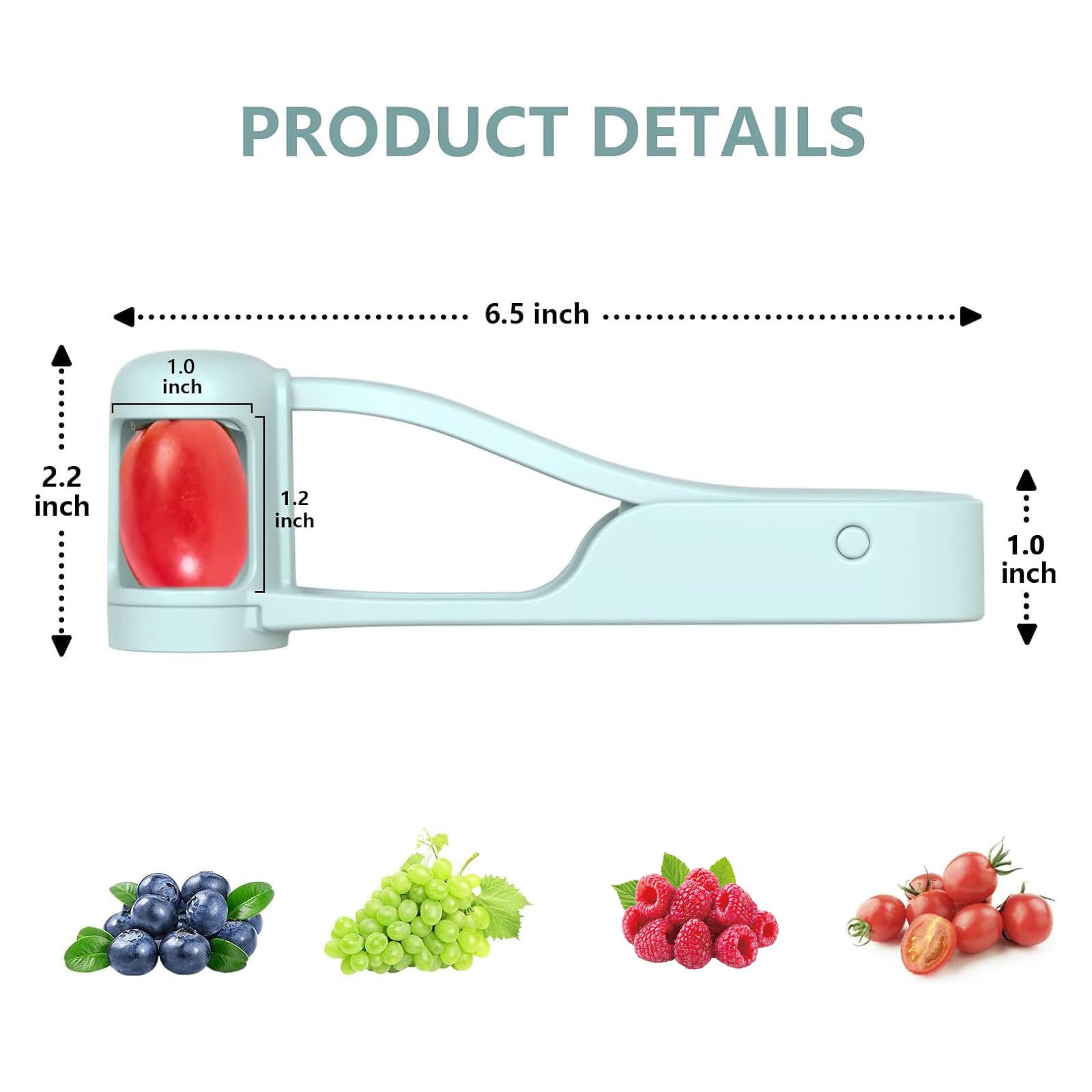 WhiteRhino Grape Cutter Grape Slicer for Toddlers,Grape Cherry To - WhiteRhino Official Product View 3