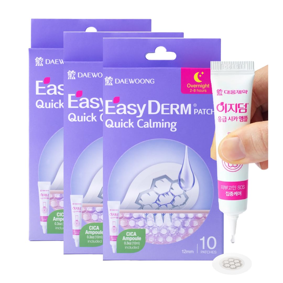 EasyDerm Quick Beauty Pimple Patch Duo Mini Cica Ampoule - DWEasyDerm Official Imagery - 4