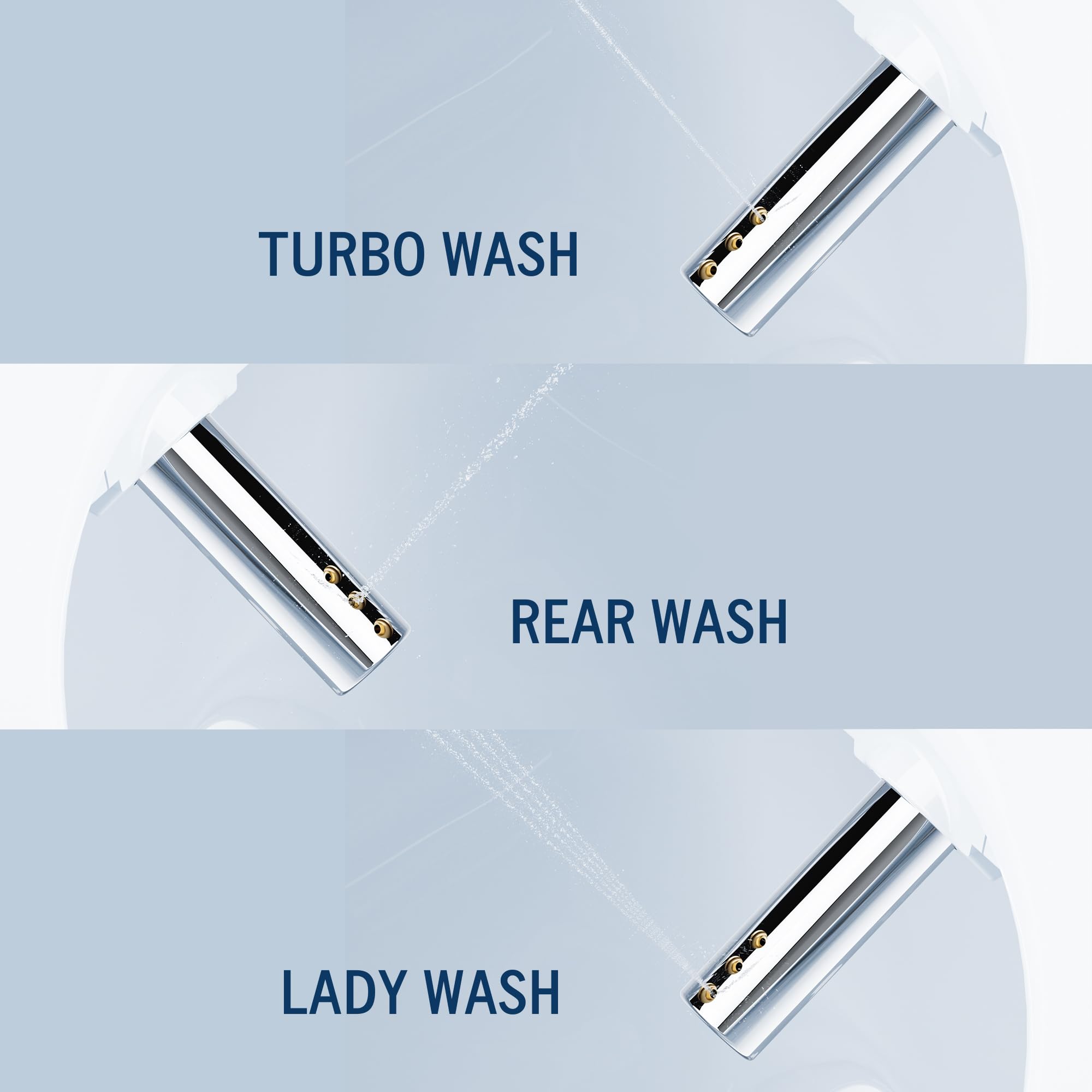 Lotus Bidet ATS-850 Elongated | Slim Heated Toilet Seat with Adjustable Warm Wat - Lotus Official Product View 6