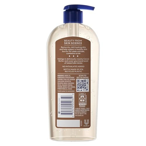 Vaseline Cocoa Radiant Body Gel Oil for Glowing Skin with Cocoa - Product Imagery