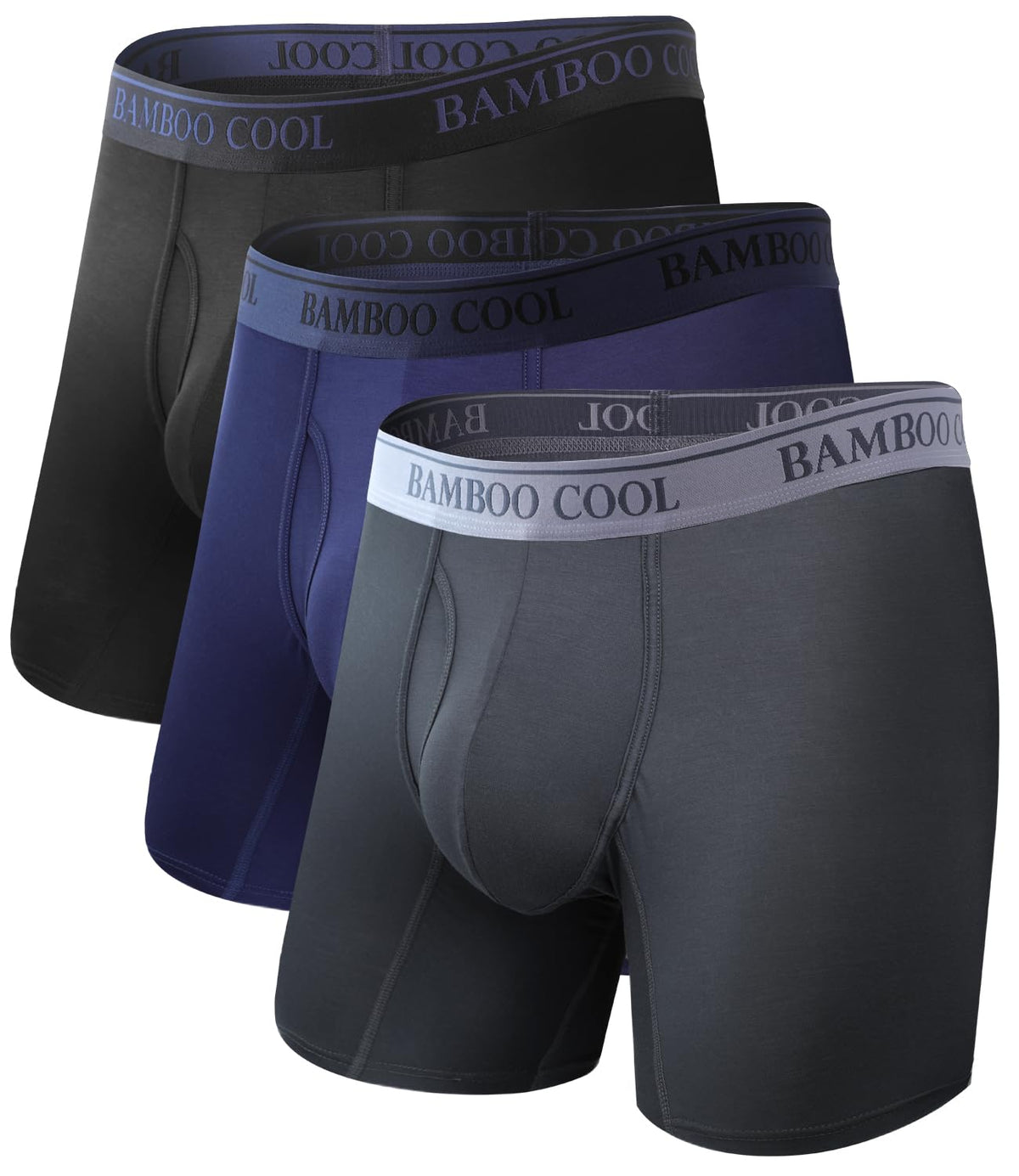 BAMBOO COOL Men s Boxer Briefs Ultra Breathable Underwear - BAMBOO COOL Official Imagery - 8
