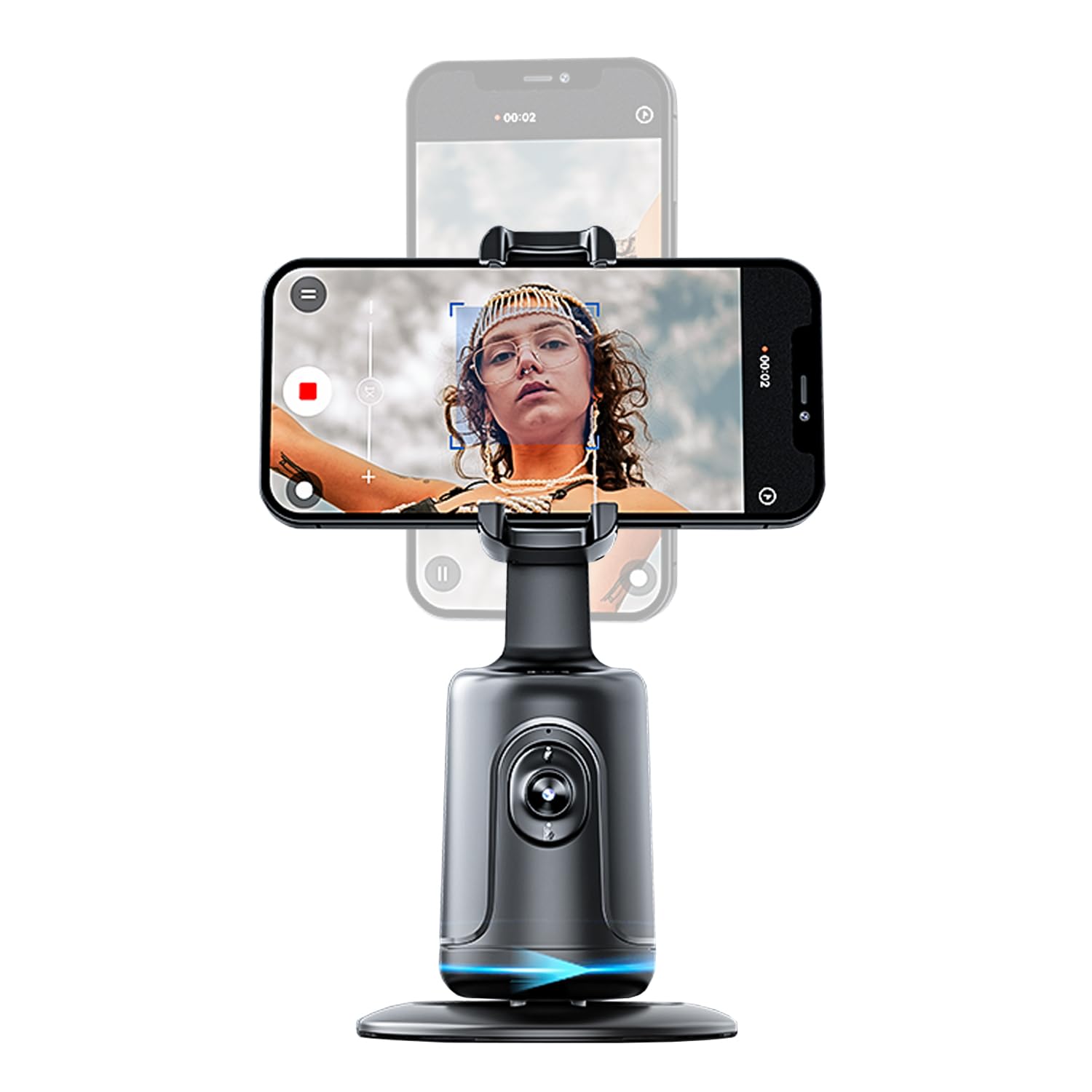 GREEN HOUSE Auto Face Tracking Phone Holder & Mount - Product Imagery