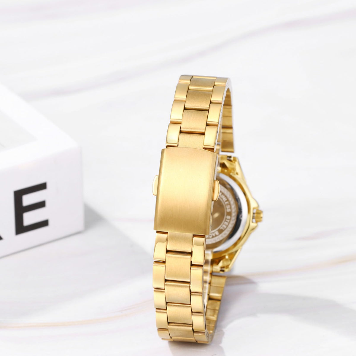 JewelryWe Quartz Rhinestone Waterproof Watch Women s - JewelryWe Official Imagery - 7