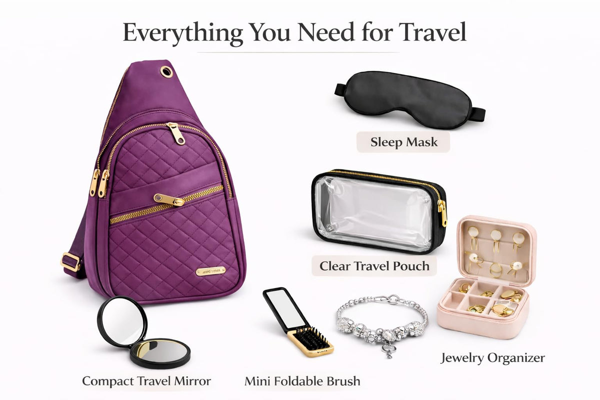 Spicy Tabanca Women s 7 Piece Travel Essentials Gift Set - Premium Selection Official Imagery - 3