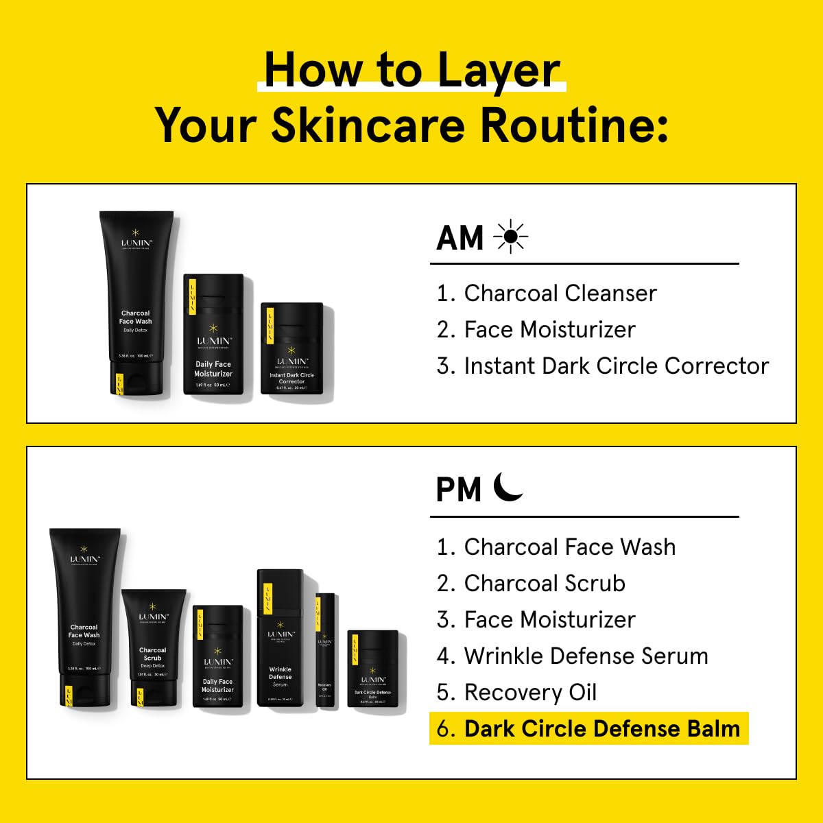 Lumin Recovery Oil for Men - Lumin