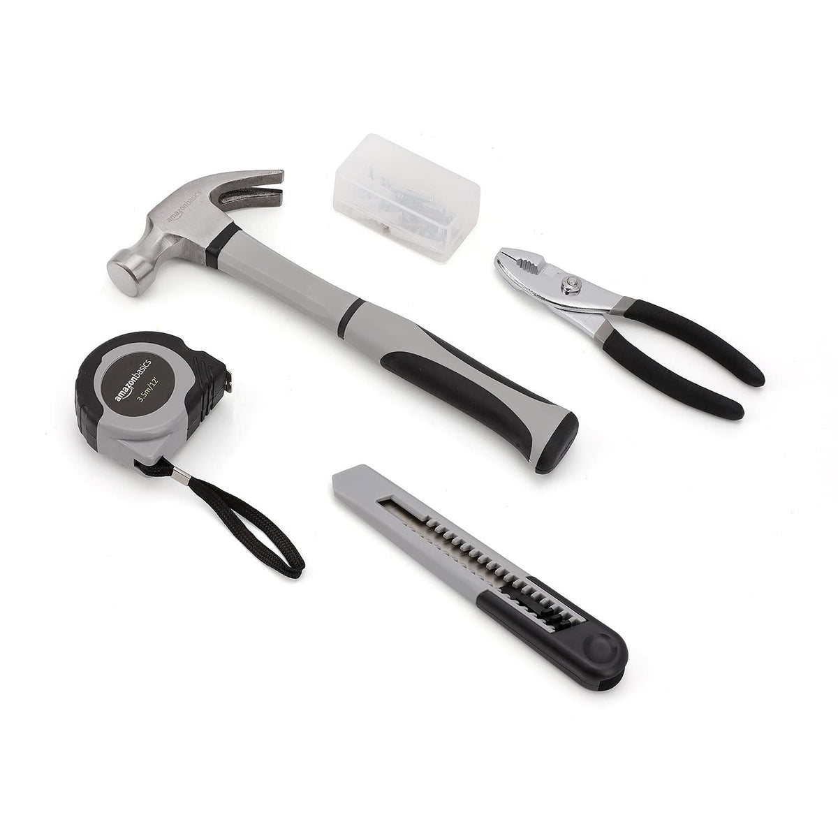Amazon Basics 131 Piece General Household Hand Tool Set with - Amazon Basics Official Imagery - 5