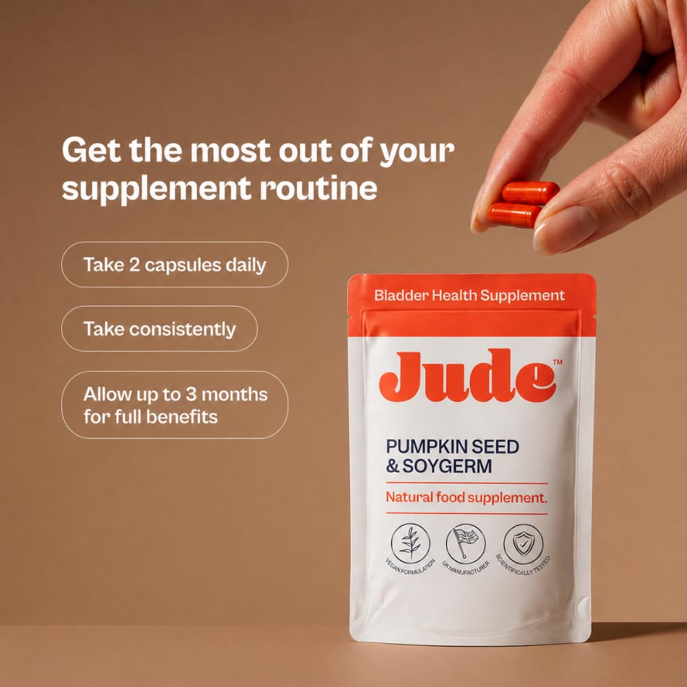 Jude Bladder Control Supplements for Women 60 Caps