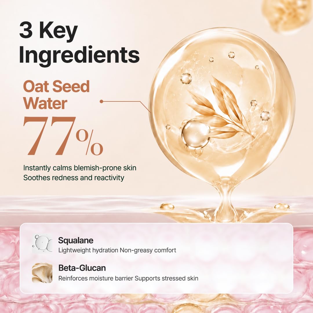PURITO Oat Calming Gel Cream for Sensitive Skin, 3.38 fl.oz - PURITO Official Product View 7