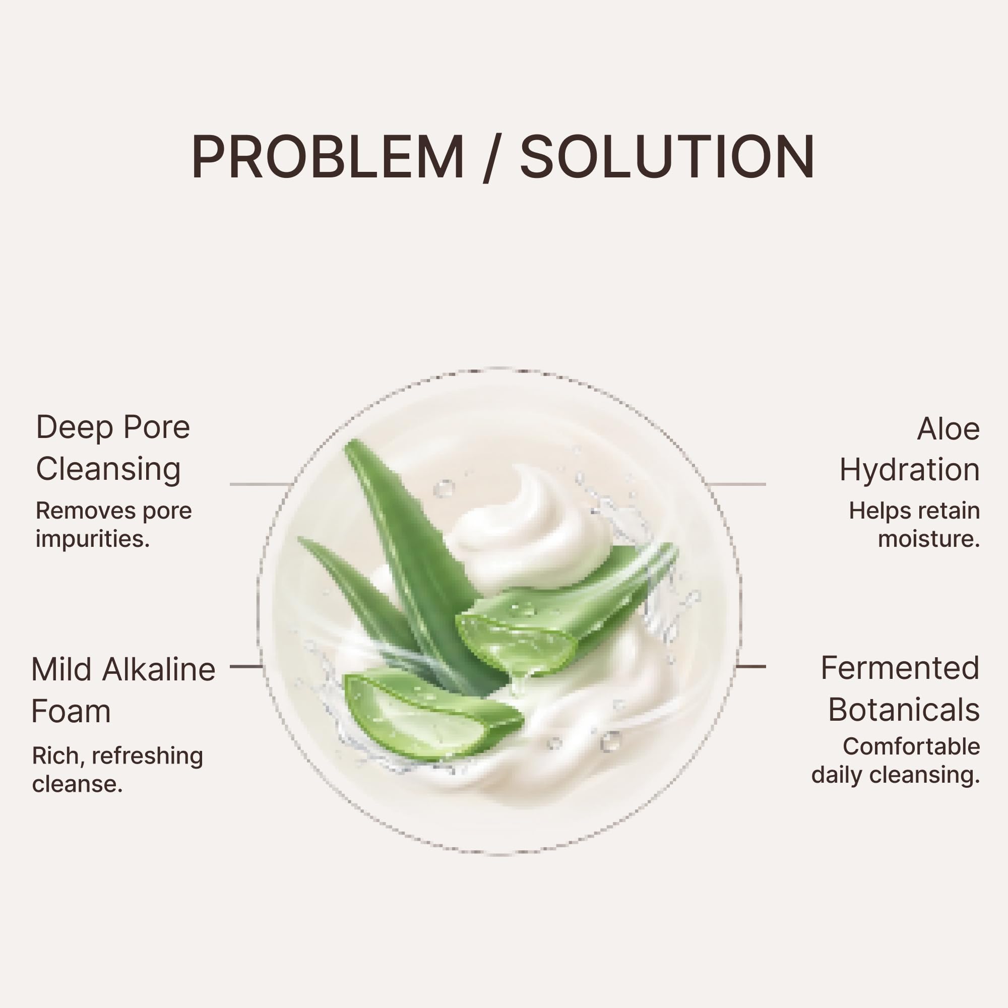 Alkalescent Aloe Cleansing Foam, Deep Cleansing Foam, Blackhead - ChungMiJung