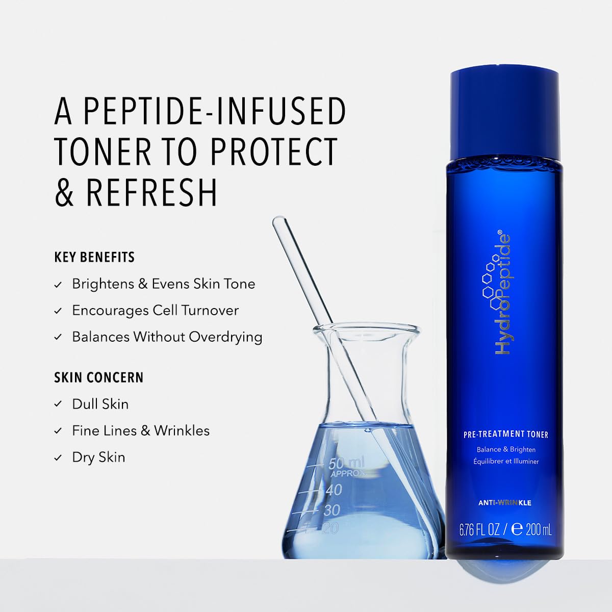 HydroPeptide Brightening Pre Treatment Toner Evens Balances - HydroPeptide Official Imagery - 3