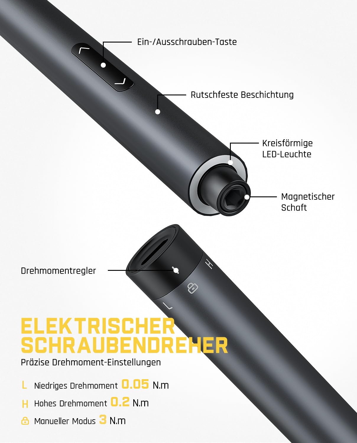 Fanttik Precision Electric Screwdriver Kit E1 NEX Workstation - Fanttik Official Product View 4