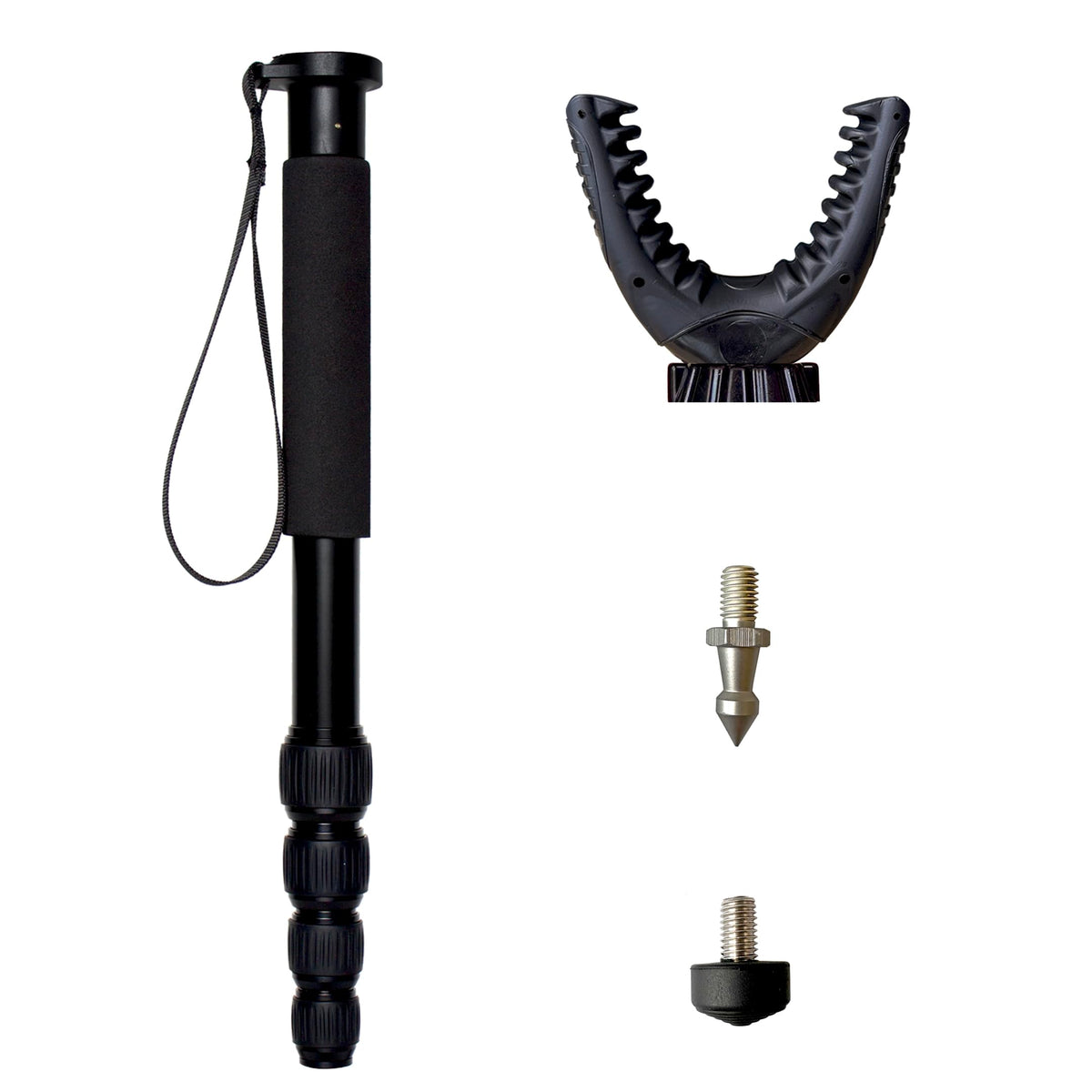 AUSCAMOTEK Rifle Shooting Stick Aluminum Gun Monopod Resting - AUSCAMOTEK Official Imagery - 3