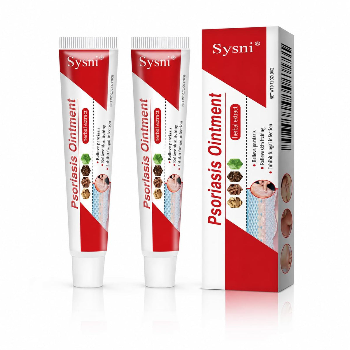 Herbal Moisturizing Cream Lightweight Botanical Formula for - Sysni Official Imagery - 2