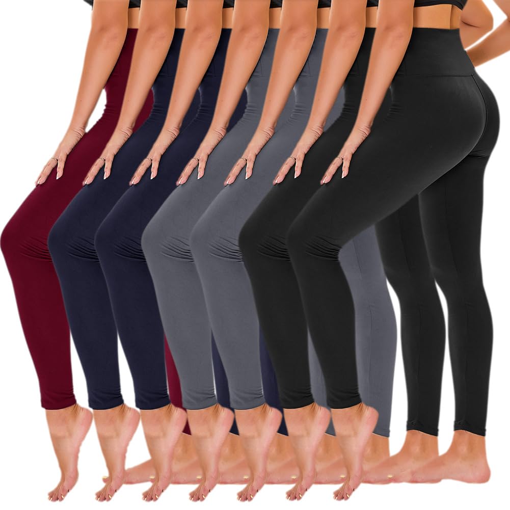 TNNZEET 7 Pack Leggings for Women - TNNZEET Official Imagery - 5