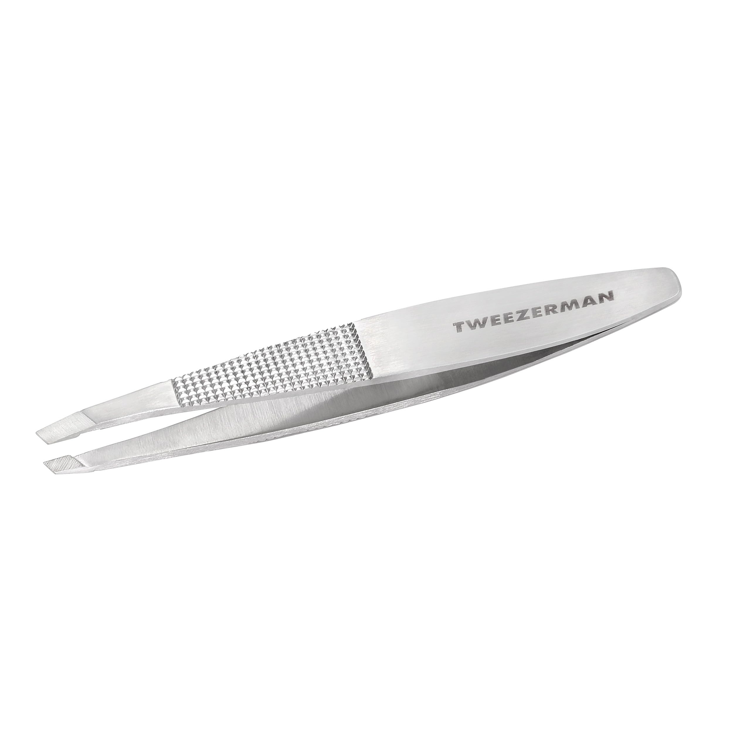 Tweezerman Wide Grip Slant Tweezer Stainless Steel