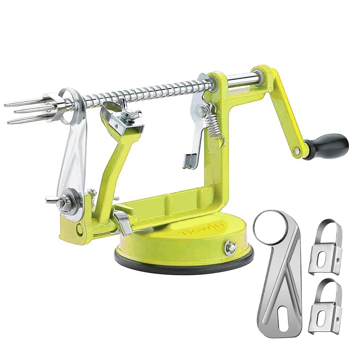 tigwin Apple Peeler Corer, Long lasting Chrome Cast Magnesium Alloy Ap - View 10