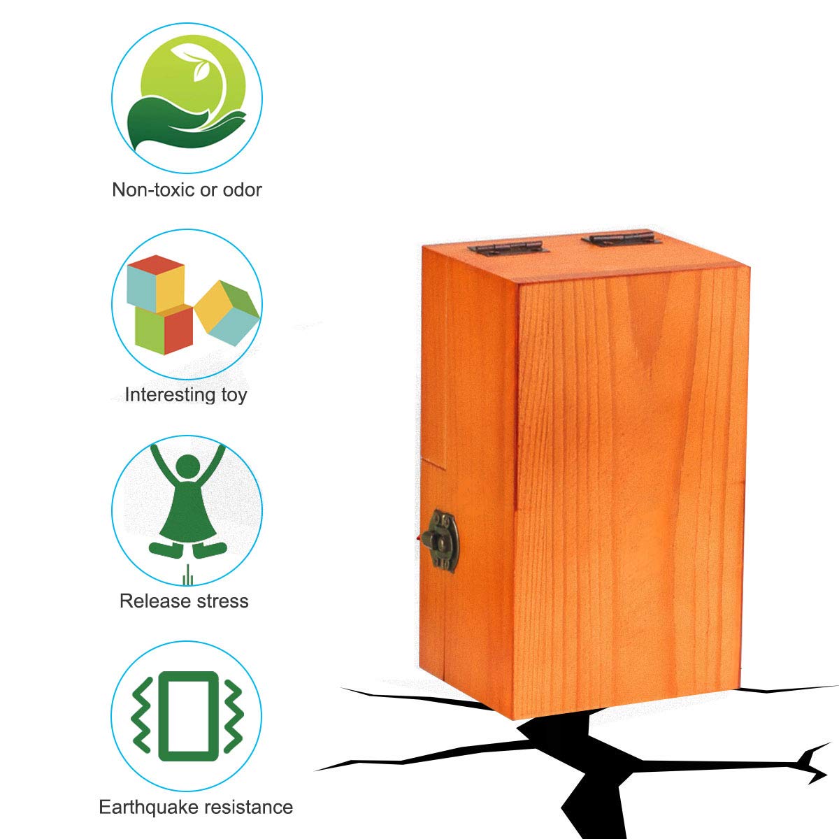 Calary Useless Box Turns Itself Off in Box Alone Machine Fully As by calary - Angle View 4