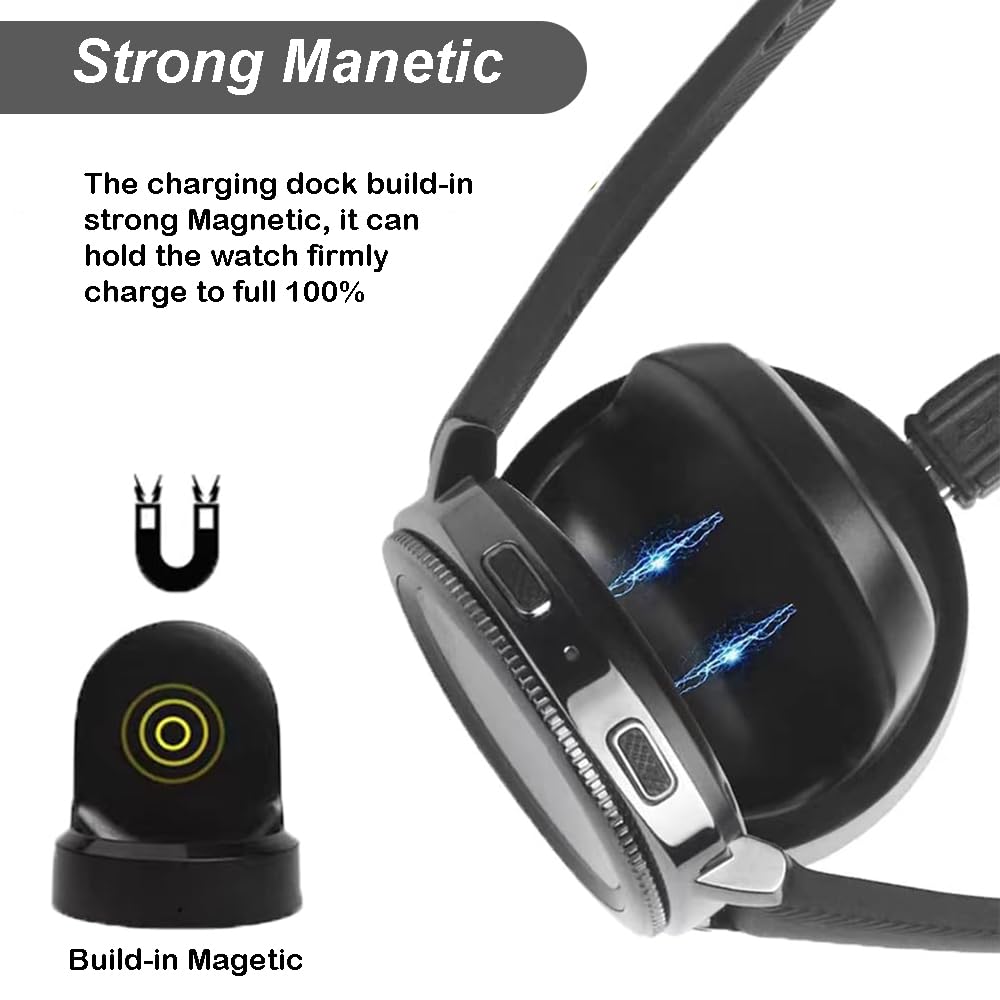 Emilydeals for Gear S3 Charger, Replacement Charging Cradle Dock - Emilydeals Official Product View 3