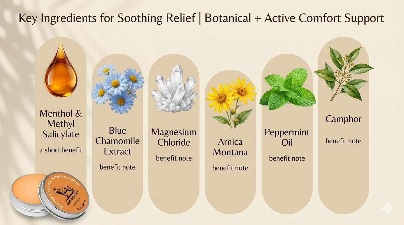 Wolf Relief Balm – Herbal Cooling Soothing Cream 2pc