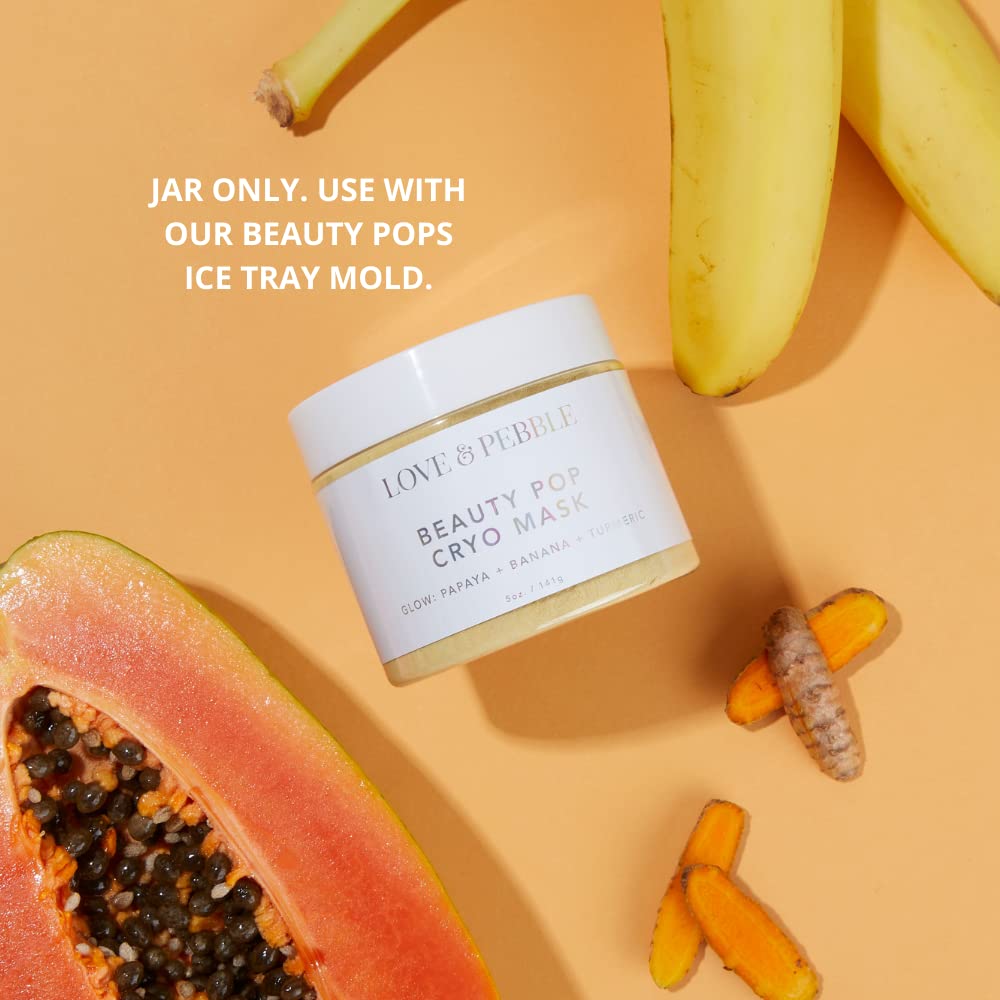 Beauty Pops by Love & Pebble | Turmeric Mask Glow Enzyme Jar Refill | - View 5