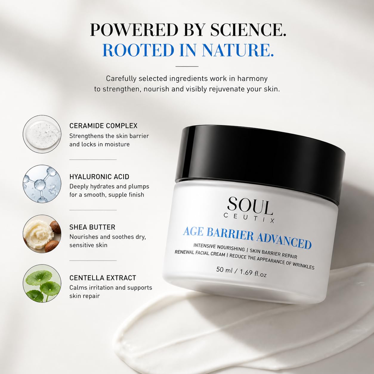 A.G.E Barrier Advanced Face Moisturizer – Skin Barrier Repair - Soul Ceutix