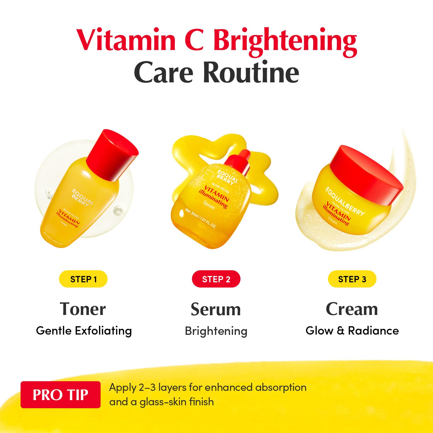 EQQUALBERRY Vitamin Illuminating Serum Double Pack - EQQUALBERRY